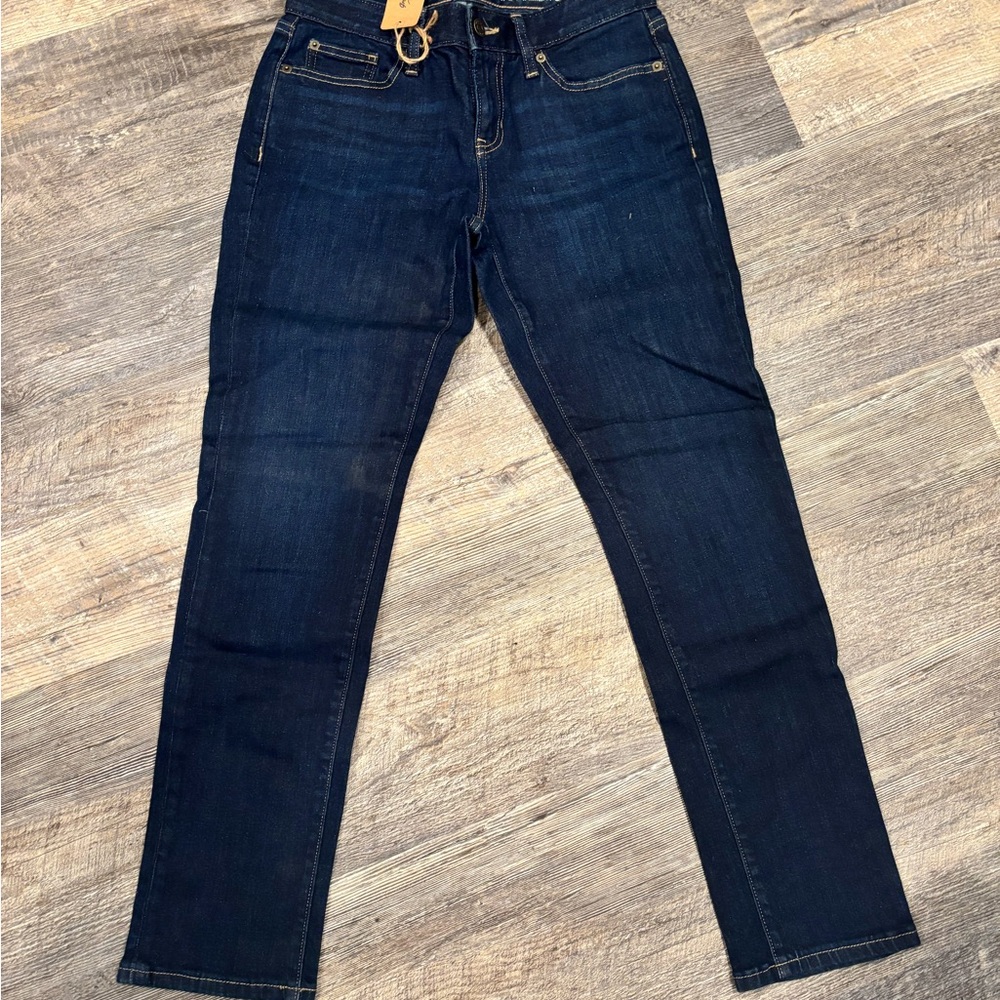 GAP Women's Dark Blue Straight Leg Jeans